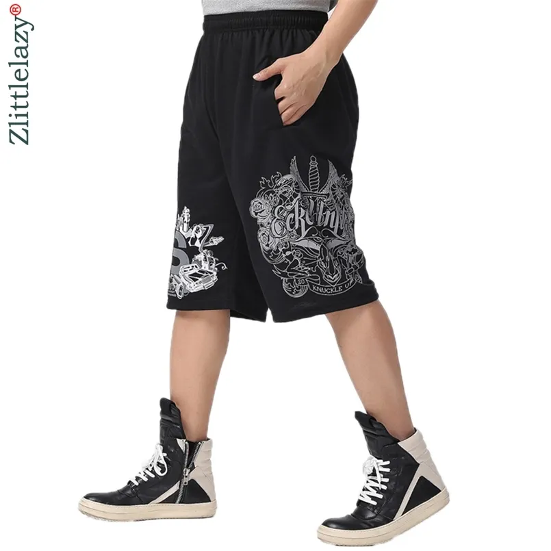 Marchio di moda Estate Hip Hop Plus Size Casual Uomo Uomo Jogger Abbigliamento Pantaloncini da ginnastica Homme Bermuda Masculina A226 210716