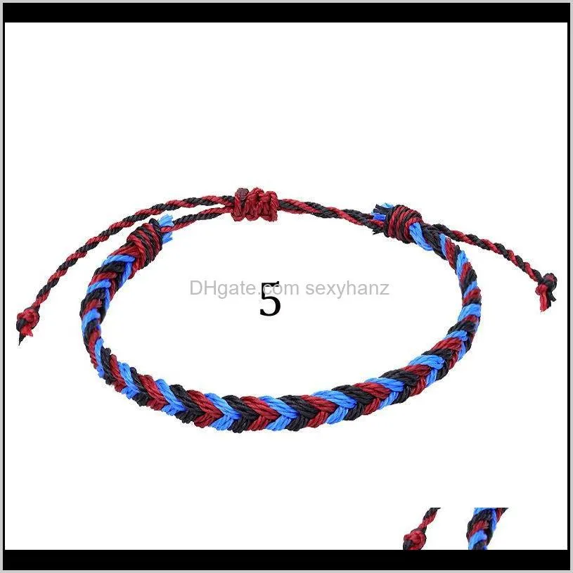 kimter hand woven cotton string bracelet classic style handmade braided adjustable friendship bracelets jewelry for women girls