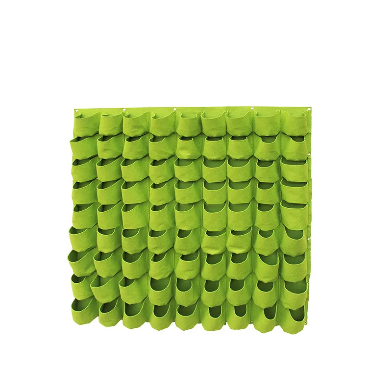 Sacca Da Coltivazione Verticale A Parete Con 9 Tasche – Verde – Giardino Verticale Per Piante, Fiori Ed Erbe – Impermeabile - 2