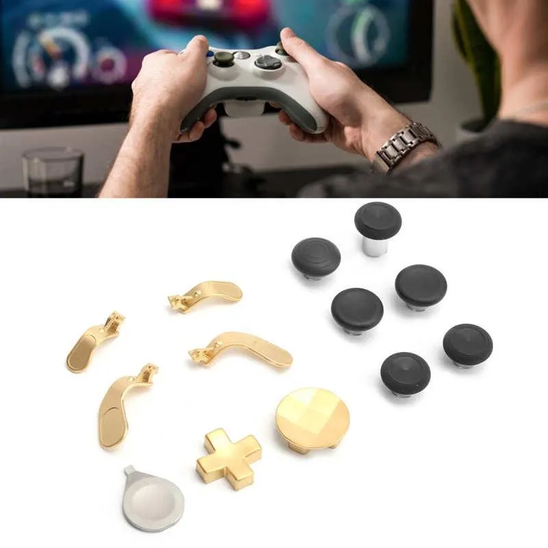 Remplacement d'accessoire de palettes de manettes d'échange de manette de jeu pour les contrôleurs de jeu de contrôleur Xbox One Elite série 2