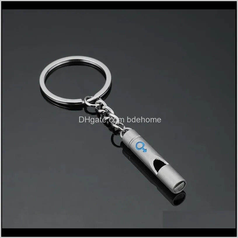 couple outdoor metal multifunction whistle pendant with keychain keyring for outdoor survival emergency mini size whistles