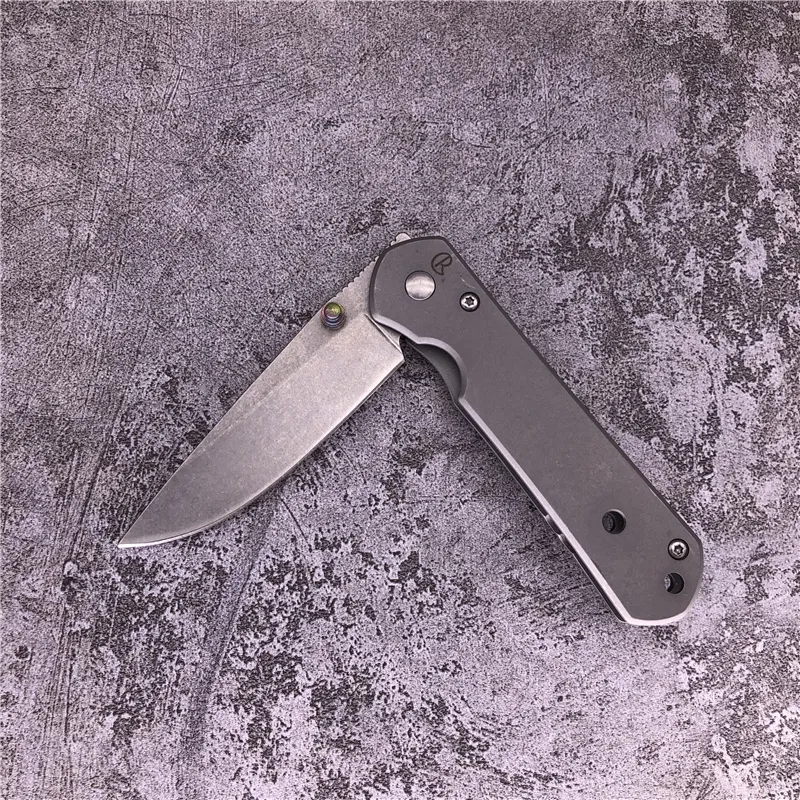 Chris Reeve Mini Sebenza 21 Version rentable Couteau pliant de poche 7CR13MOV Blade en acier lame de la lame Camping Outdoor Ed9871890