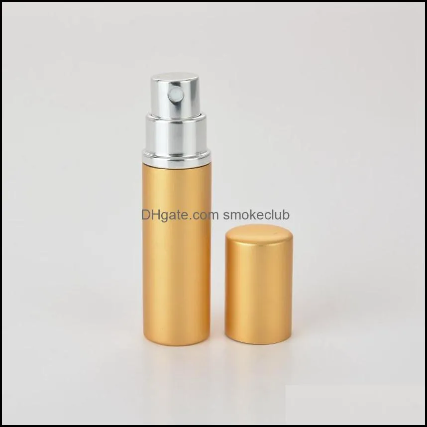 5ml Perfume Bottle Atomizer Fragrance Glass Scent-bottle Travel Refillable Makeup Spray Bottles Party Favor CYZ2970