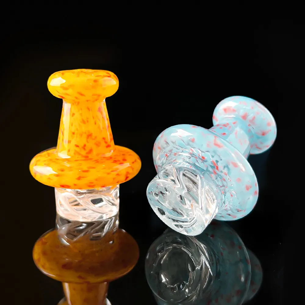 Roken Accessoires Cycloon carb cap Dome met draaiende luchtgat Caps voor Terp Pearl Quartz Banger Nail Waskolf Enai Dab Rigs