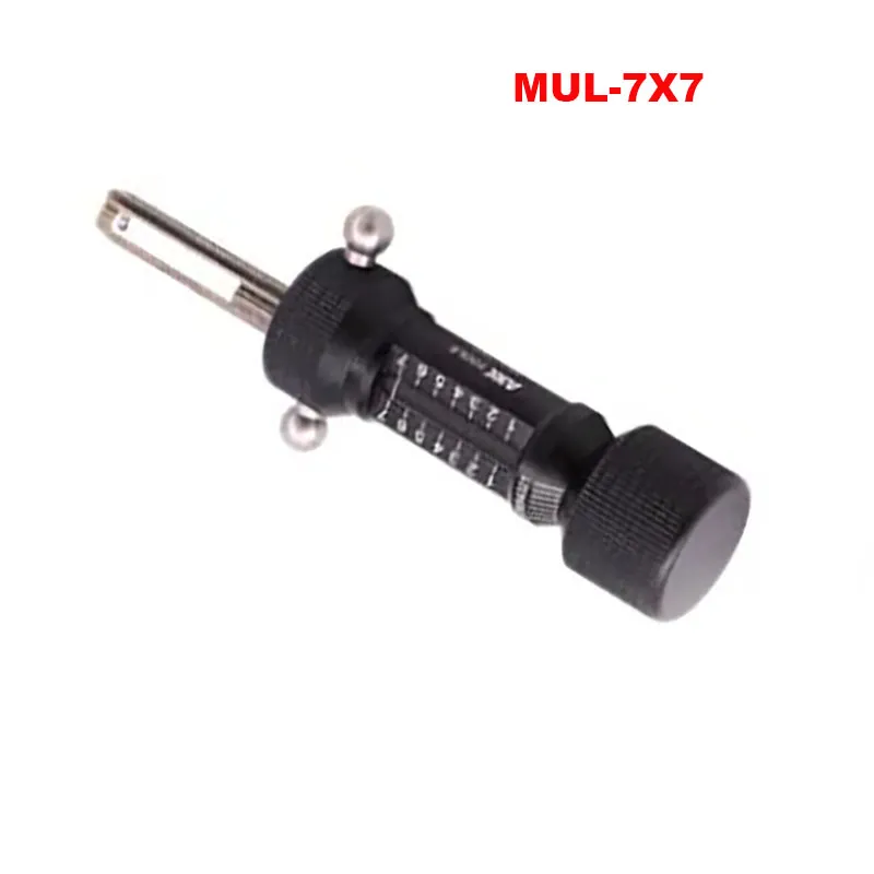 MUL 7X7 Lås upp nycklar Multi 7Pins Picking Set Locksmith Tool Lock Pick för platta nyckellås