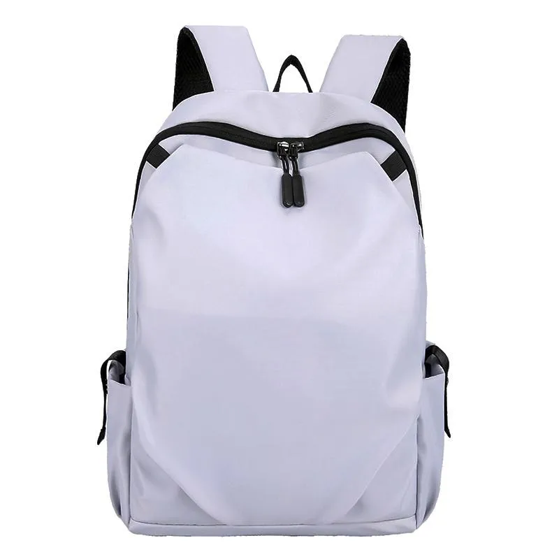 Рюкзак белый мода водонепроницаемый для студента высокое качество мужское Mochila USB зарядное устройство 14 дюймов ноутбук школьная сумка 2021