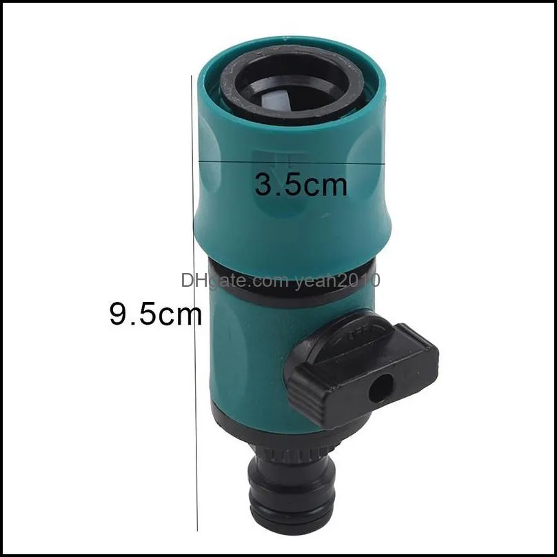 Watering Equipments Water Pipe Connection Control Valve Threaded Garden Irrigation System Quick Coupling Accessories Gardening