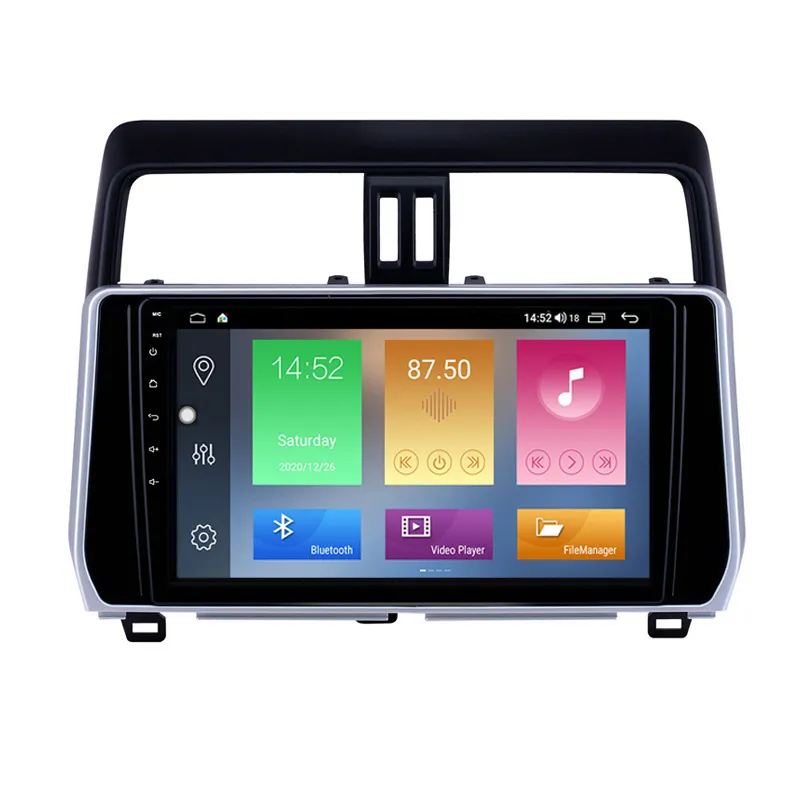 Автомобильный DVD-плеер Мультимедийная система WiFi Auto Stereo GPS для Toyota Prado-2018 Поддержка управления колесом