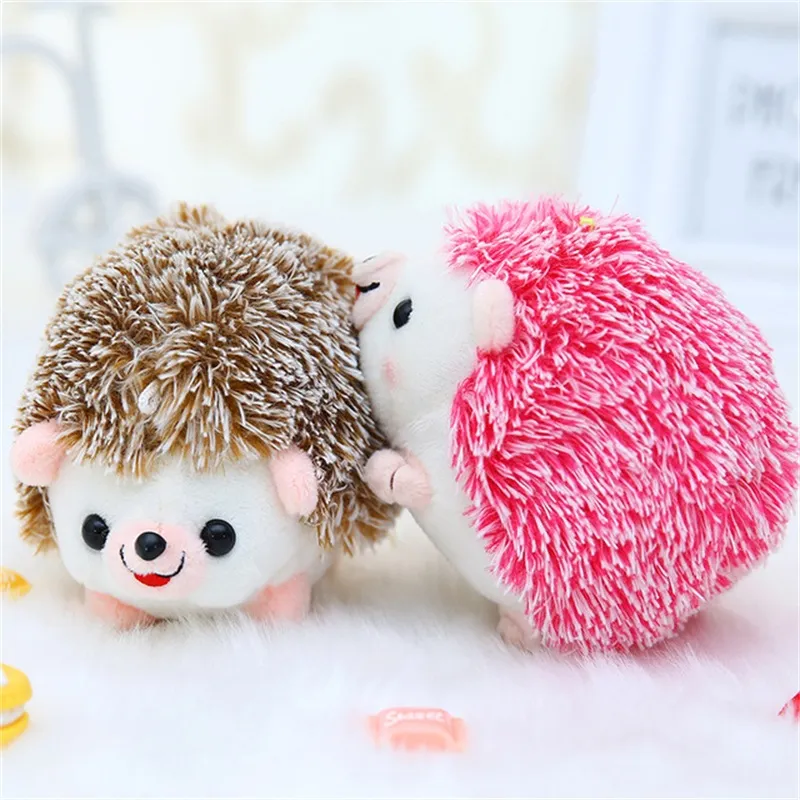 12cm brinquedo de pelúcia fabricante personalizado hedgehog saco pingente pingente boneca boneca boneca para crianças brinquedos infantis presentes 746 x2