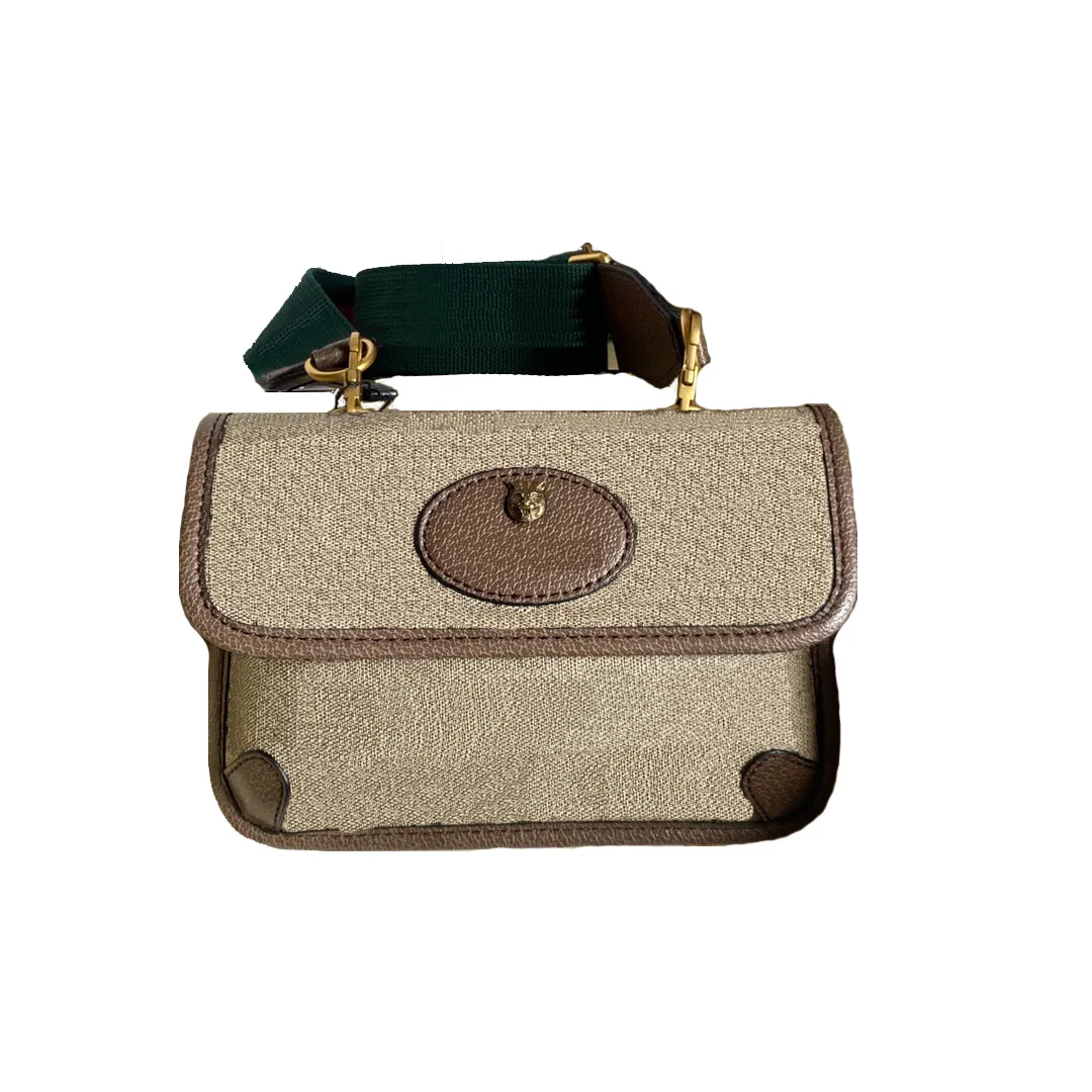 Crossbody Fanny Pack 2024 Canvas Waist Bag Leather Purses Bum Bag for Men Women