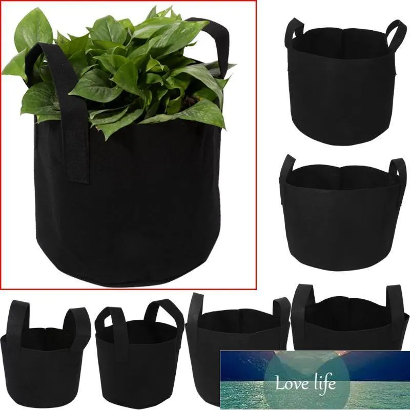 Plante de jardin sac de culture tissu de haute qualité Pot de fleur de légumes 1/2/3/5/7/10 gallons bricolage jardinières Pots