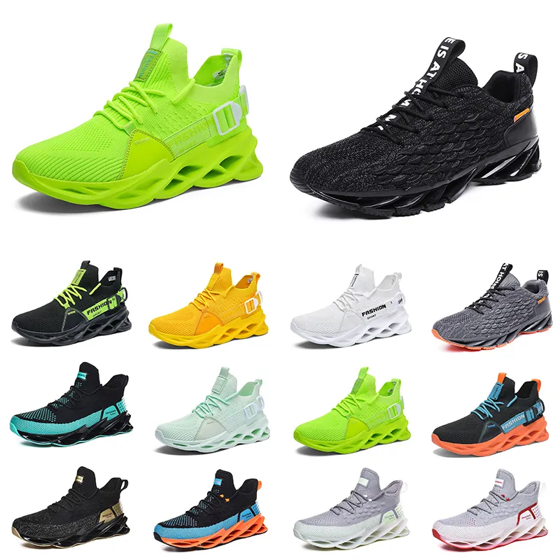 GAI Hommes Chaussures De Course Baskets Respirantes Wolf Gris Tour Jaune Sarcelle Triple Noir Blanc Vert Hommes Sports De Plein Air Baskets Ninety Seven