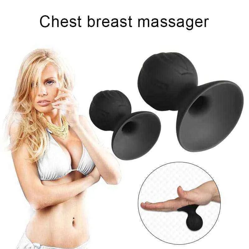 Nxy Sex Pump Toys 1 Pair Silicone Nipple Sucker Breast Massager Enlarger Stimulator Toy Products for Women Enhance Blood Flow to 1221