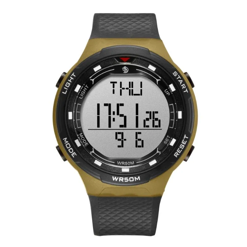 Regalo digitale per orologio sportivo con display LCD SN151d per orologi da polso da uomo