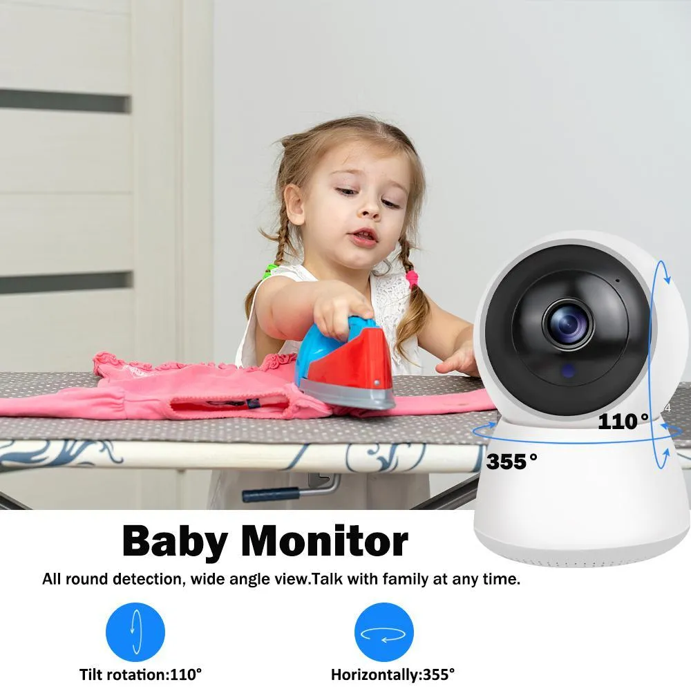 Mini cámara IP WiFi inalámbrica doméstica pequeña vigilabebés - China Cámara  WiFi, Baby cámara