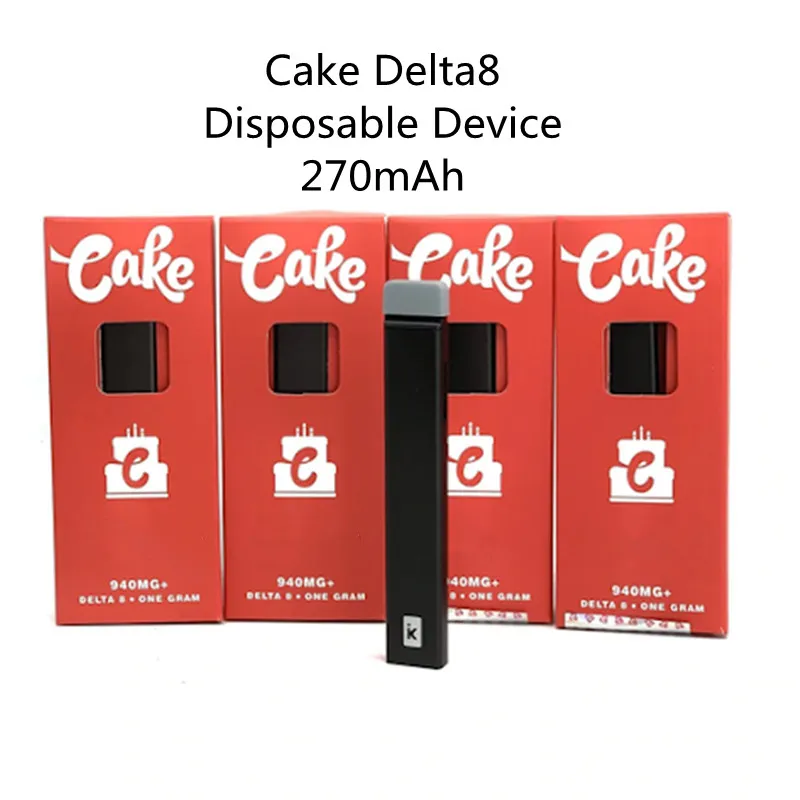 Cake Delta8 Electronic Cigarettes Disposable Device Vape Pen One Gram 1