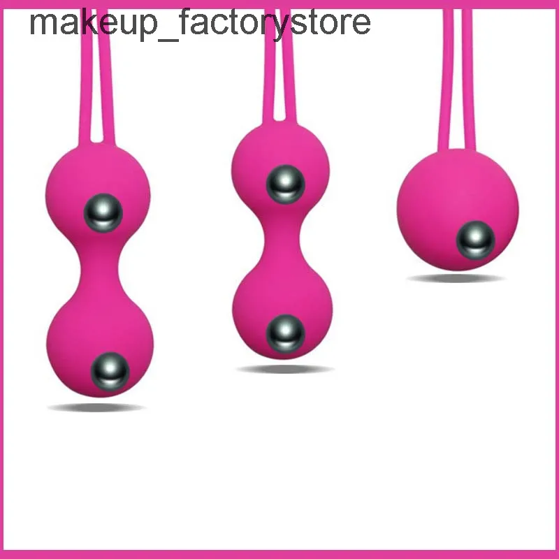 Massager zabawki seksu Massager silikonowe kule kegelowe pochwy trener mięśniowy produkt erotyczny boules de gejisha sex zabawki dla kobiet bolas chinas pochwy kulki sextoys