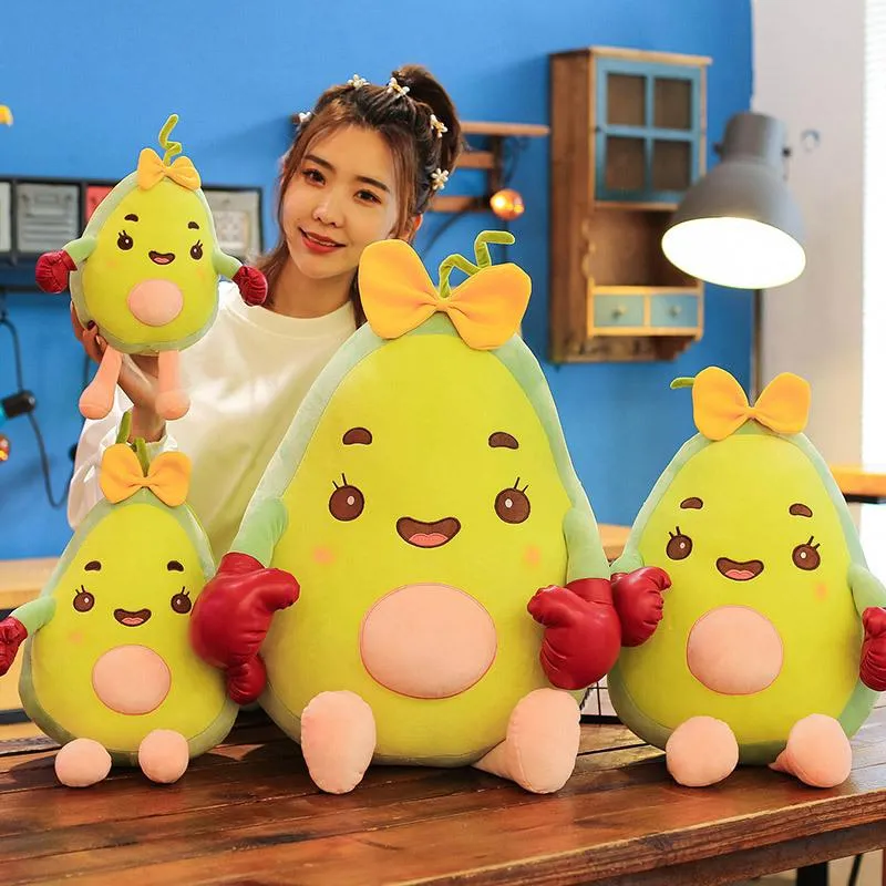 30cm Avocado plush toy cute soft stuffed fruit doll high quality children toys birthday gifts