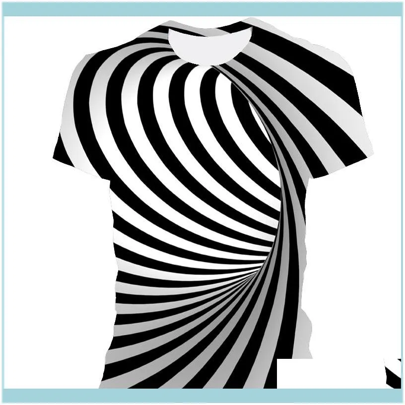 Sメンズ服アパレル2021最新の幾何学模様の男性Tシャツ夏3DプリントカジュアルストリートウェアコスプレコスチュームTシャツファッション原宿