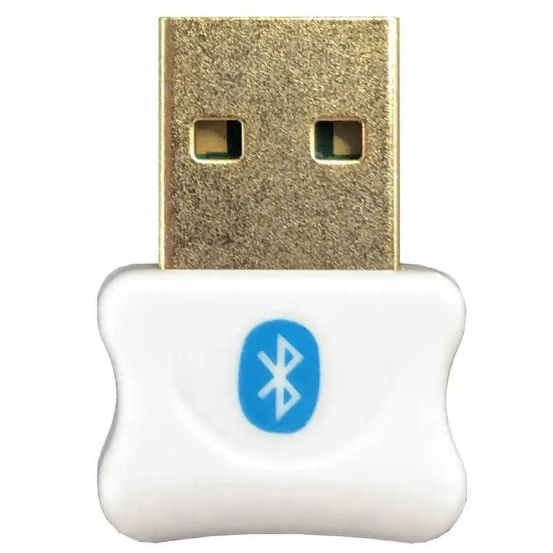 Kör gratis USB Bluetooth 5.0 Adapter Ljudmottagares sändare Dongle för PS4 Desktop Mouse Aux -högtalare