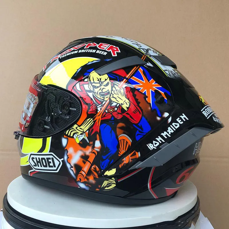 Shoei X14 Marquez Hickman Helmetフルフェイスオートバイヘルメットノット - オリジナルヘルメット302N