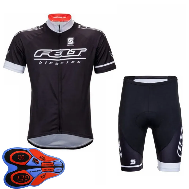 Felt Team Ropa Ciclismo Breathable Mens cycling Short Sleeve Jersey And Shorts Set Summer Road Racing Clothing Outdoor Bicycle Uniform Sports Suit S210050591