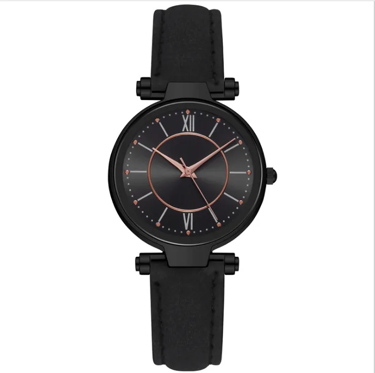 McyKcy marca ocio moda estilo reloj para mujer buena venta esfera redonda relojes de cuarzo para mujer reloj de pulsera