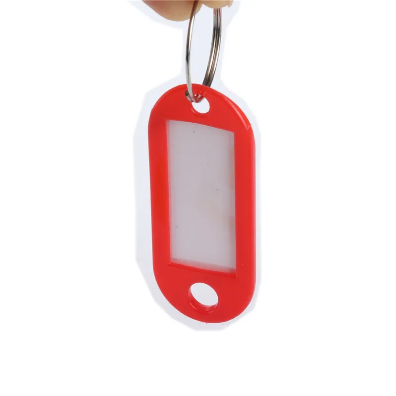 Multicolor Keychain Key ID Label Tags Luggage ID Tags Hotel Number Classification Card Key Rings Keychain Wholesale LX4479