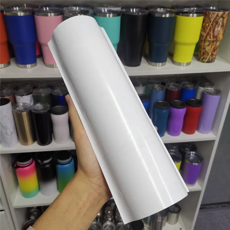 Wholesale White Sublimation Shrink Wrap Sleeves For Straight And Wine  Tumblers Effective Subulation Shaper Cutting Tools Film From Hc_network,  $19.71