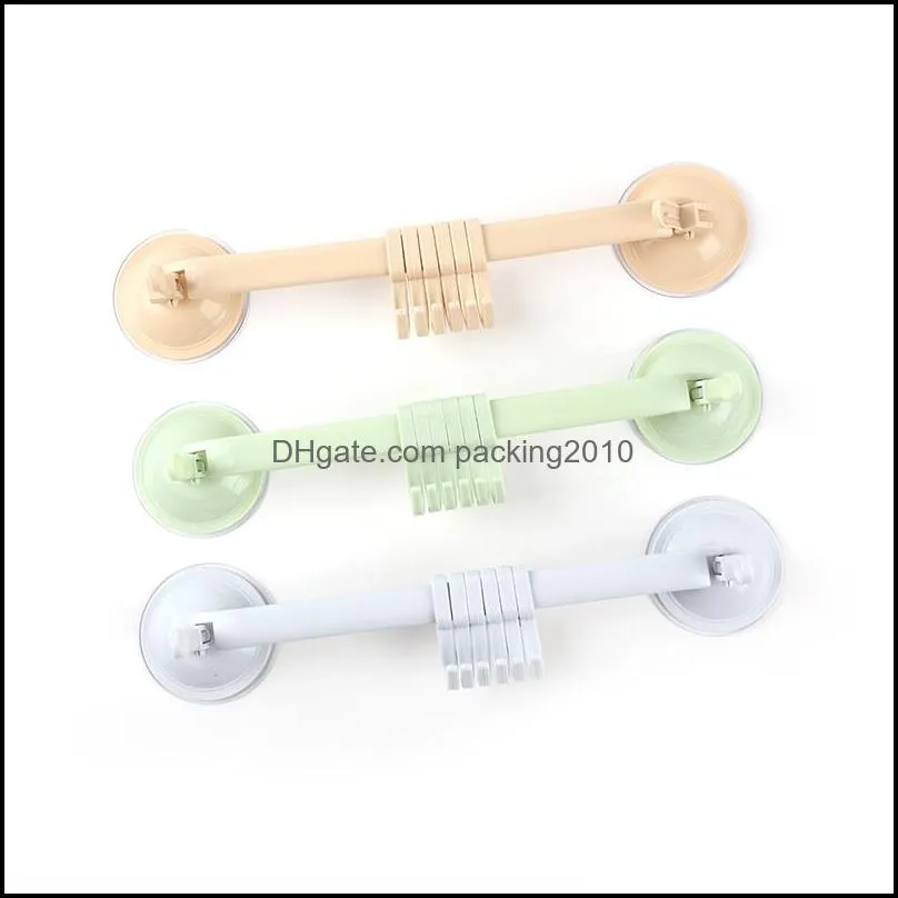 Bath Accessory Set Kitchen Rack Suction Cup Hook Towel Double Bathroom Pendant