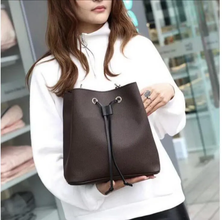 Hot-selling luxury designer NEONOE Bucket Handbag Floral Wallet Ladies Handbag Brand Letter Shoulder Bag Messenger Bag