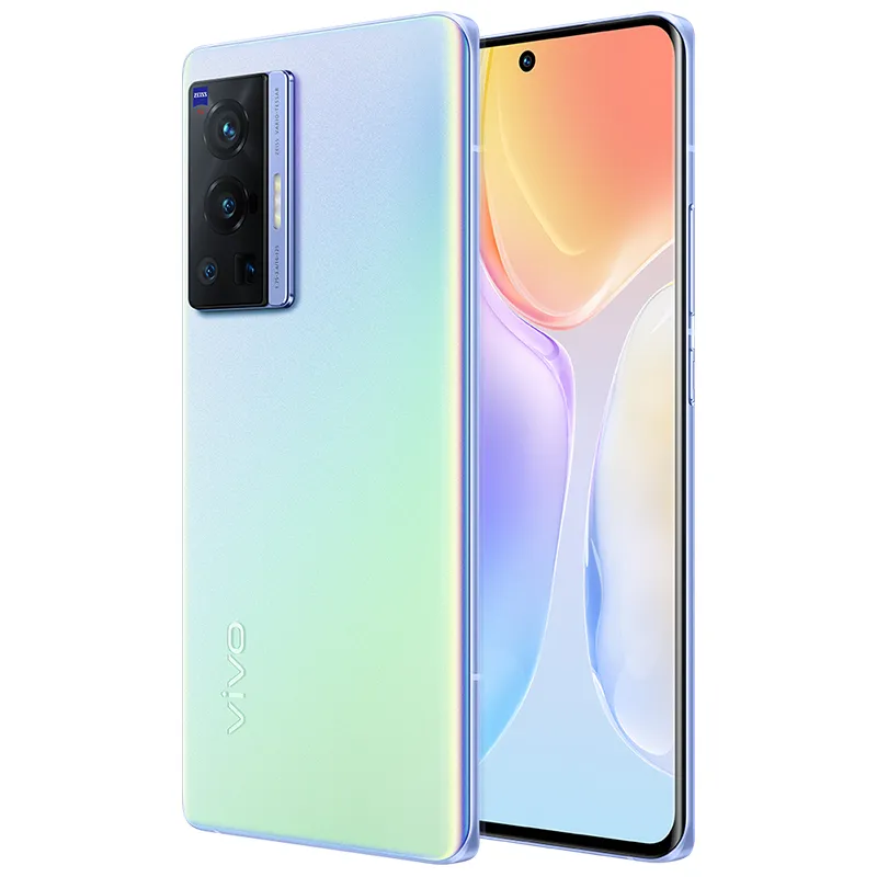 Téléphone portable d'origine Vivo X70 Pro 5G 12 Go de RAM 256 Go 512 Go de ROM Exynos 1080 Octa Core 50MP NFC 4450mAh Android 6.56" incurvé plein écran d'empreintes digitales visage Smart Cell Phone