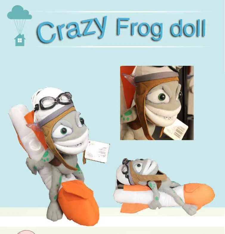Foreign Trade Original Product Crazy Frog Fuggler Doll