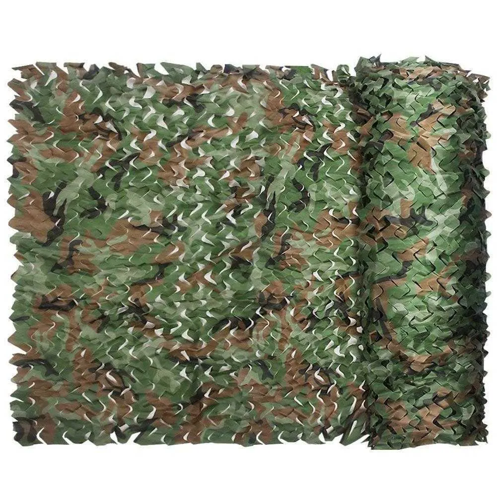 6x1,5 m Militär Camping Camo Net Woodland Dschungel Camouflage Netting Jagd Schießen Angeln Sun Shelter Verstecken Netting Y0706