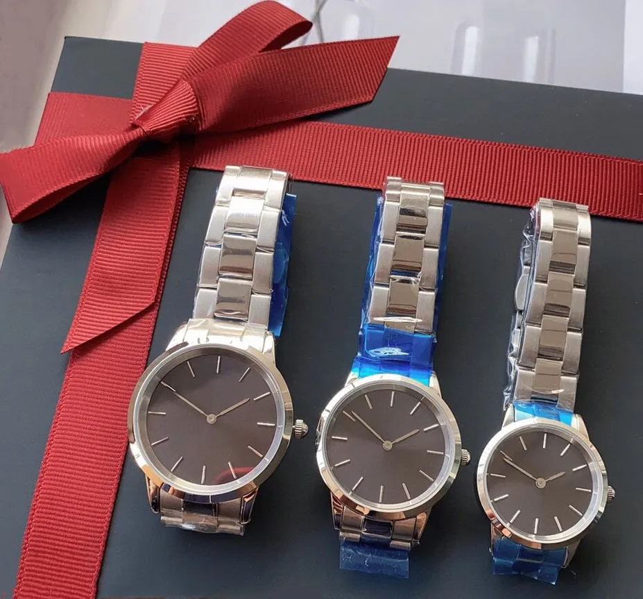 国内盤ブルーレイ ファッションカップルクォーツ腕時計ステンレススチールミニマリストガラス時計女性男性幾何学的時計28mm 32mm 36mm 開封在庫特価 腕時計 リストウォッチ Viskasprekybai Lt
