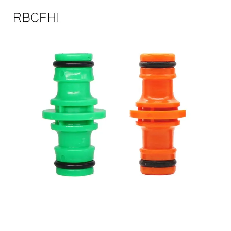 Watering Equipments RBCFHL 10PCS Garden Lang Pijp Water Connector 1/2 '' 16 mm Border Koppeling Koppeling Koppeling Dubbele Port Joint Gun Fitting