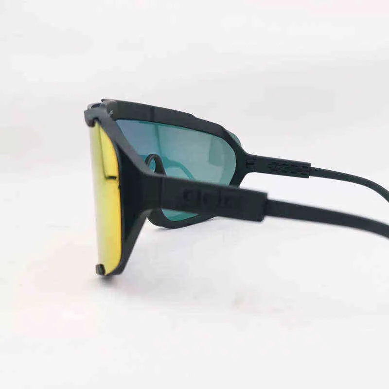 NXY Cycling Sunglasses Poc Verslinden 4 Lens Fietsen Bril Mannen En Vrouwen Fiets Zonnebril Gepolariseerde Sport Mountain Racefiets 0122