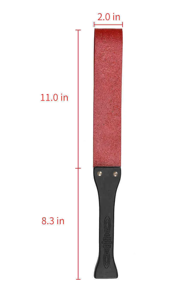NXY juguetes para adultos Flogger Bdsm látigo de cuero mango de madera fetiche Lash para juguetes sexuales para mujer juegos Nalgadas Bonda_voghion.com