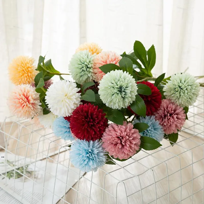 Fiori finti artificiali, piante in vaso, realistiche, in finta seta, stile nordico, fiori