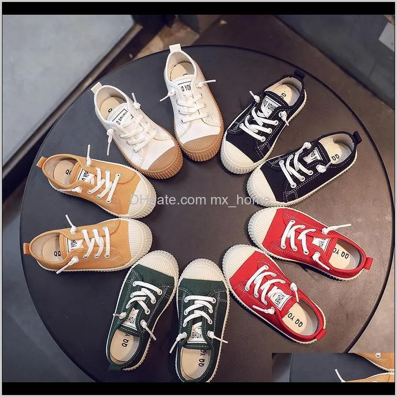 unisex toddler boy sneaker candy color girls casual shoes slip on elastic band sheos kids falt canvas shoes school c12131 201120