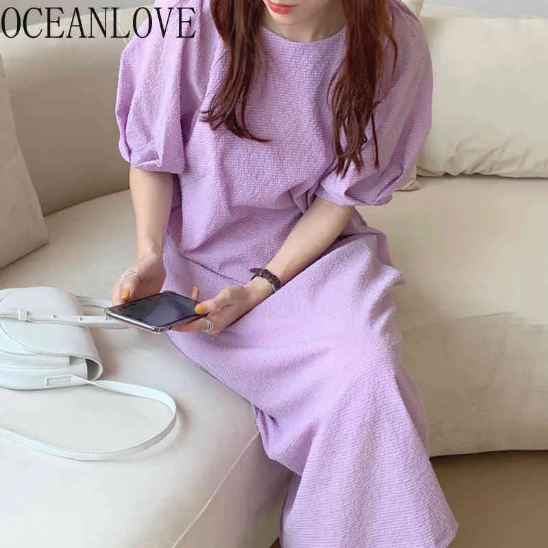 open lace back dress MISSKY Purple Dresses for Women,3/4 Sleeve Loose Cotton Pocket Swing Dress,XL  at Amazon Women's Clothing store