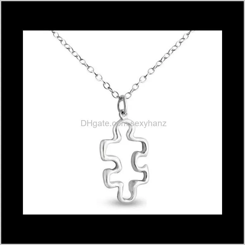 10pcs little prince rose flower elephant snake plier jigsaw puzzle glasses  love symbol colorado flag pendant chain necklace for