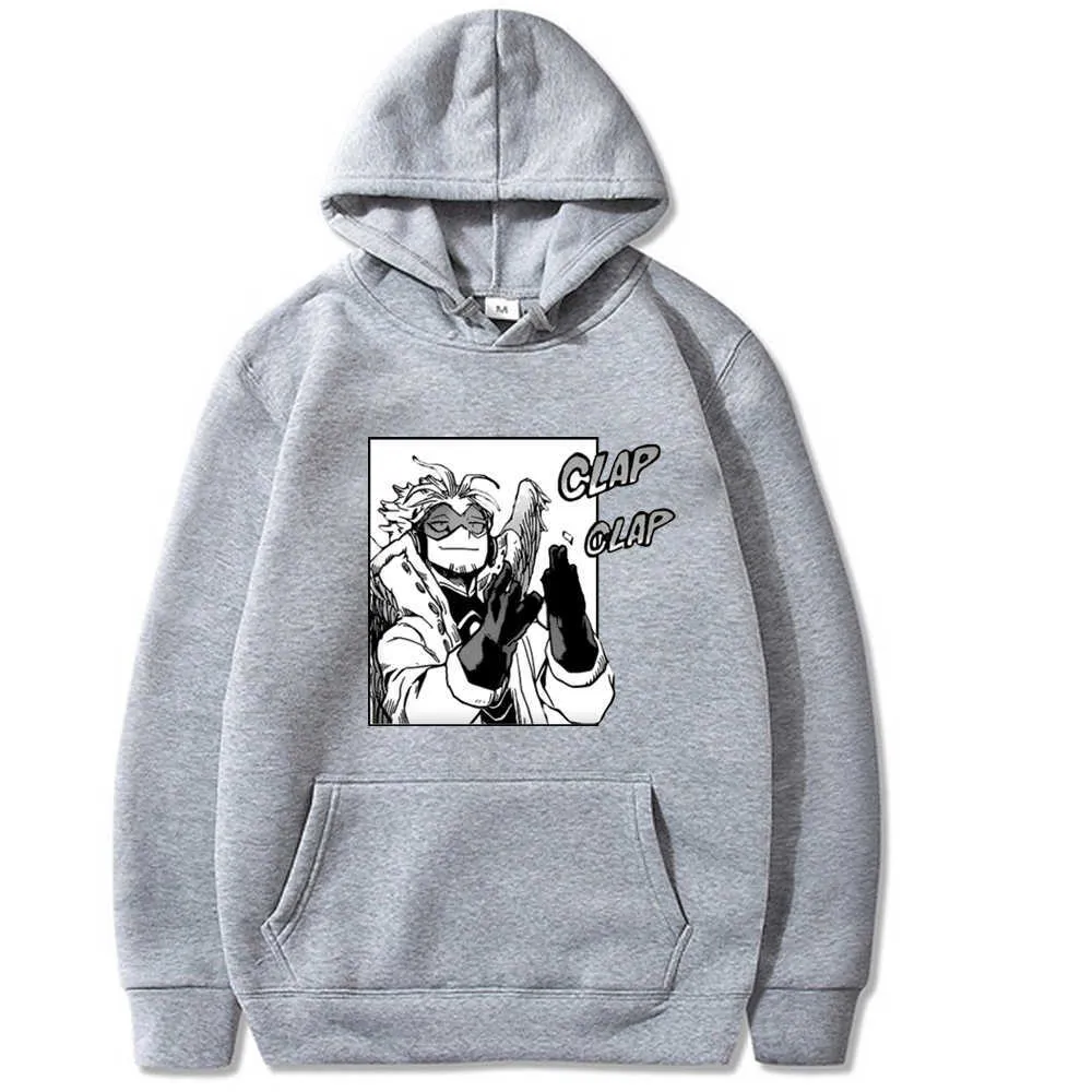 My Hero Academia Hawks Hoodies Casual Sweatshirt Tops for Men and Women
