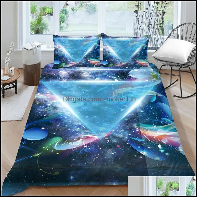 Bedding Sets 3D Set Queen Size Duvet Cover Boys Girls Colourful Design Comforter Covers King Full Double Single Beds Gift