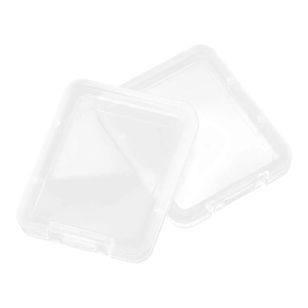 Shatter Container Box Protection Case Card Container Memory Card Boxs CF card Tool Plastic Transparent Storage Easy To Carry 