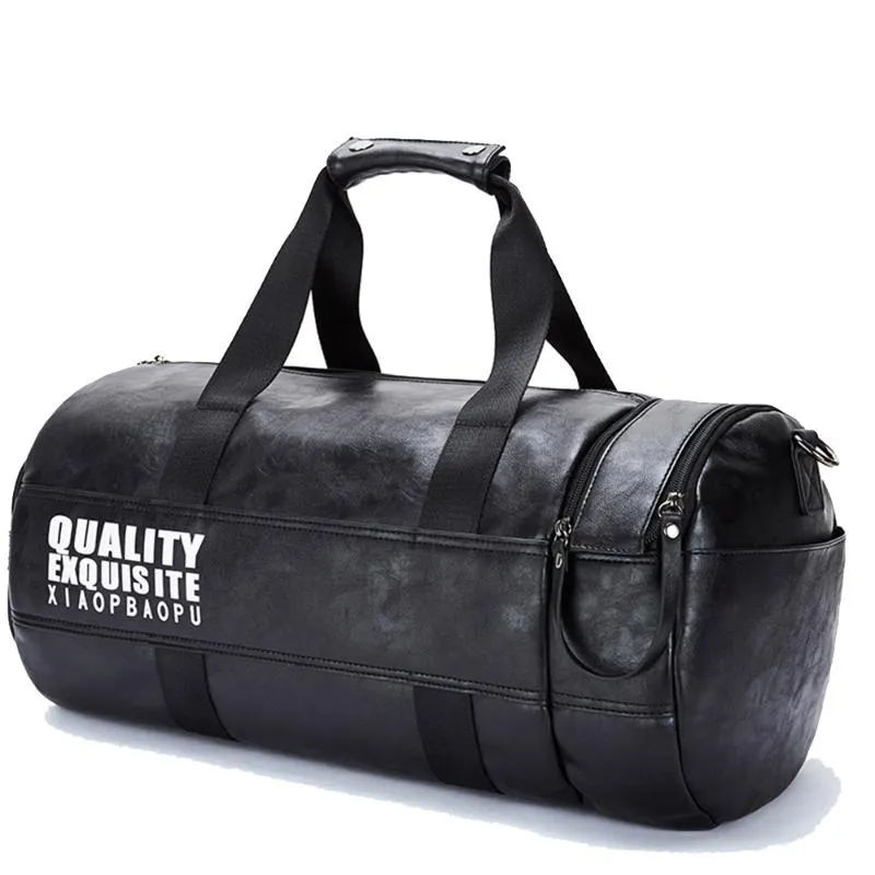 Dames Sport Gym Tas Mannen Emmer Handtas Fitness PU Lederen Training Reistassen Schouder voor Schoenen SAC de Sporttas Gymtas Outdoor