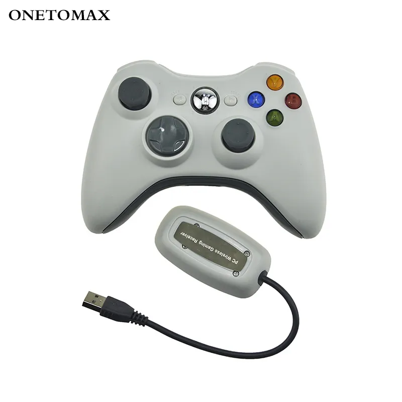 Xbox 360 Wireless Controller,2.4ghz Gamepad Gamepad Joystick Xbox & Slim 360  Pc Windows 7,8,10