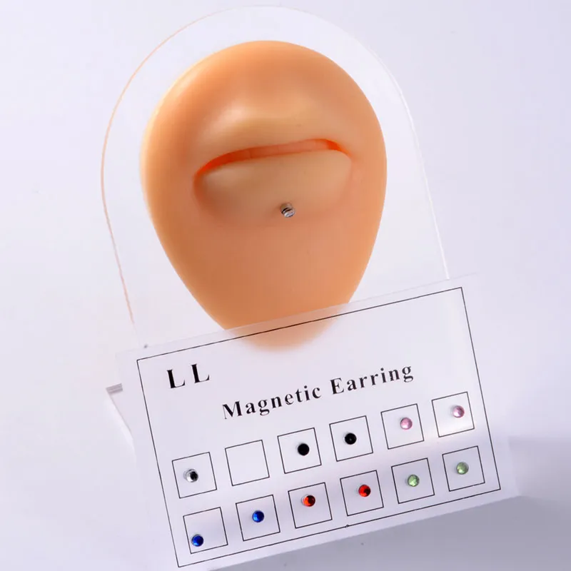 Earring Piercings Set For Ear, Tragus, Lage, Vaseline Lip