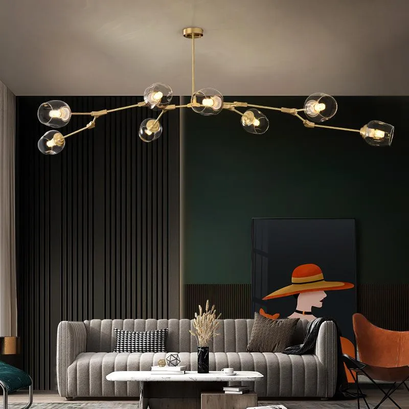 Nordic LED Iron Deco Maison Industrial Lamp Chambre Pendant Lights Kök Matbar vardagsrumslampor