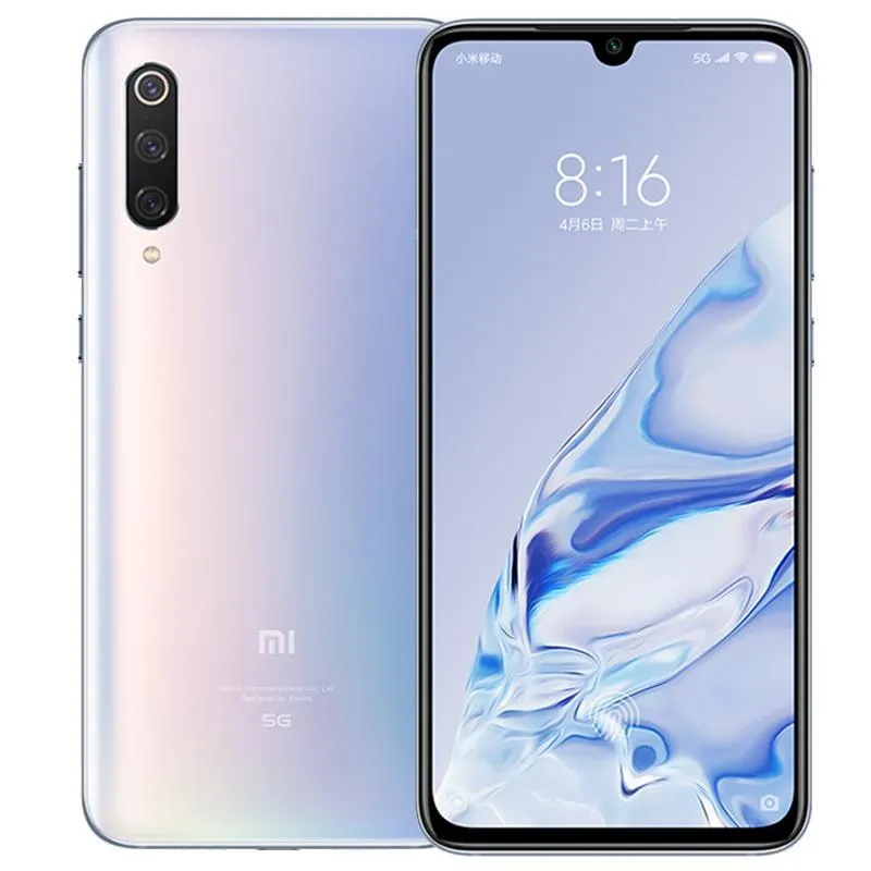 Telefono cellulare originale Xiaomi Mi 9 Pro Mi9 5G 12 GB RAM 256 GB 512 GB ROM Snapdragon 855+ 48.0 MP AI AF NFC 4000 mAh Android 6.39" ID impronta digitale a schermo intero Face Smart Cell Phone